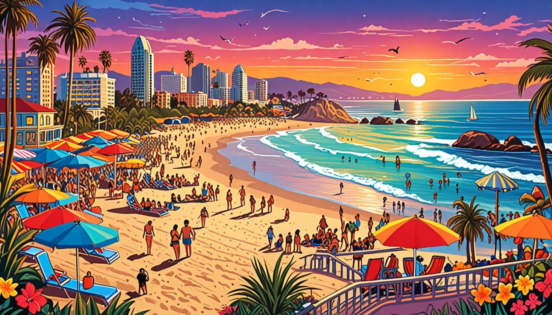 Beaches and Nightlife in San Diego: Itineraries to Enjoy the Sun and Fun