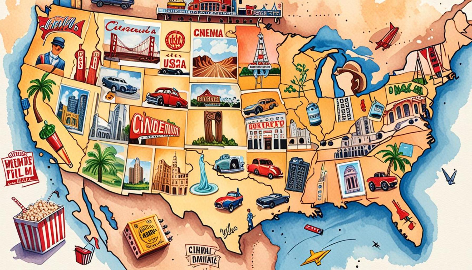 Film Routes: Exploring Iconic Locations from Movies and Series in the USA
