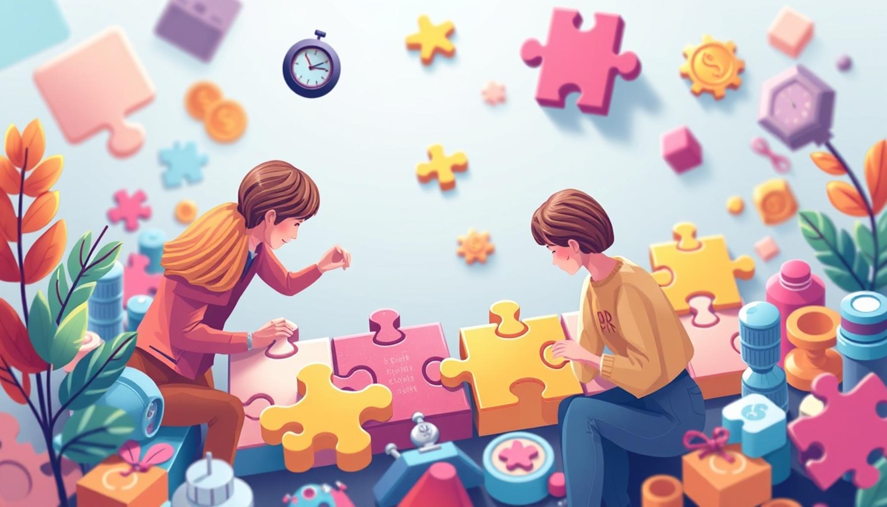 The Psychological Benefits of Collaborative Puzzle Solving in Fostering Motivation and Team Spirit