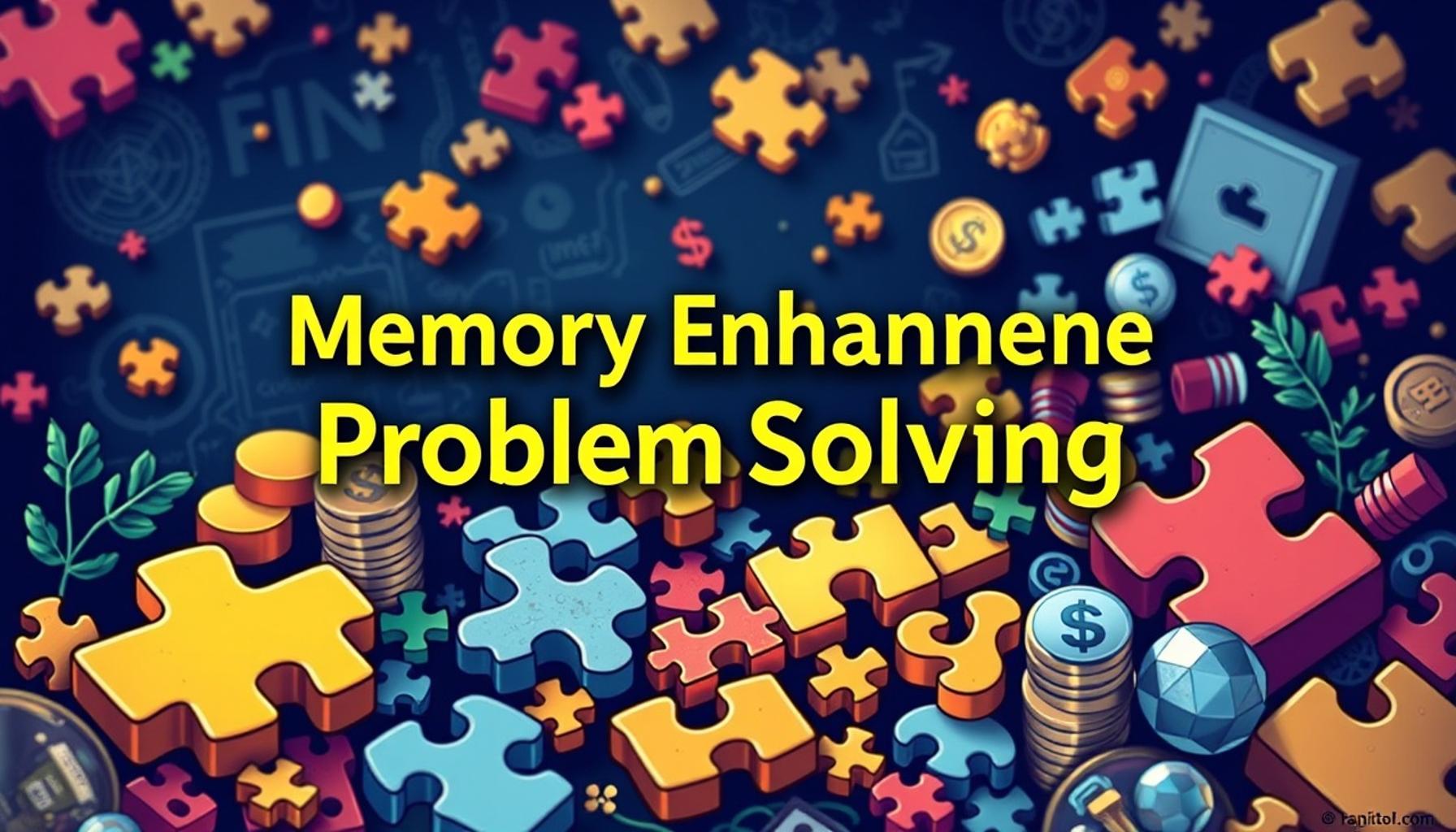 The Role of Memory Enhancement in Problem Solving: Puzzles as a Cognitive Tool