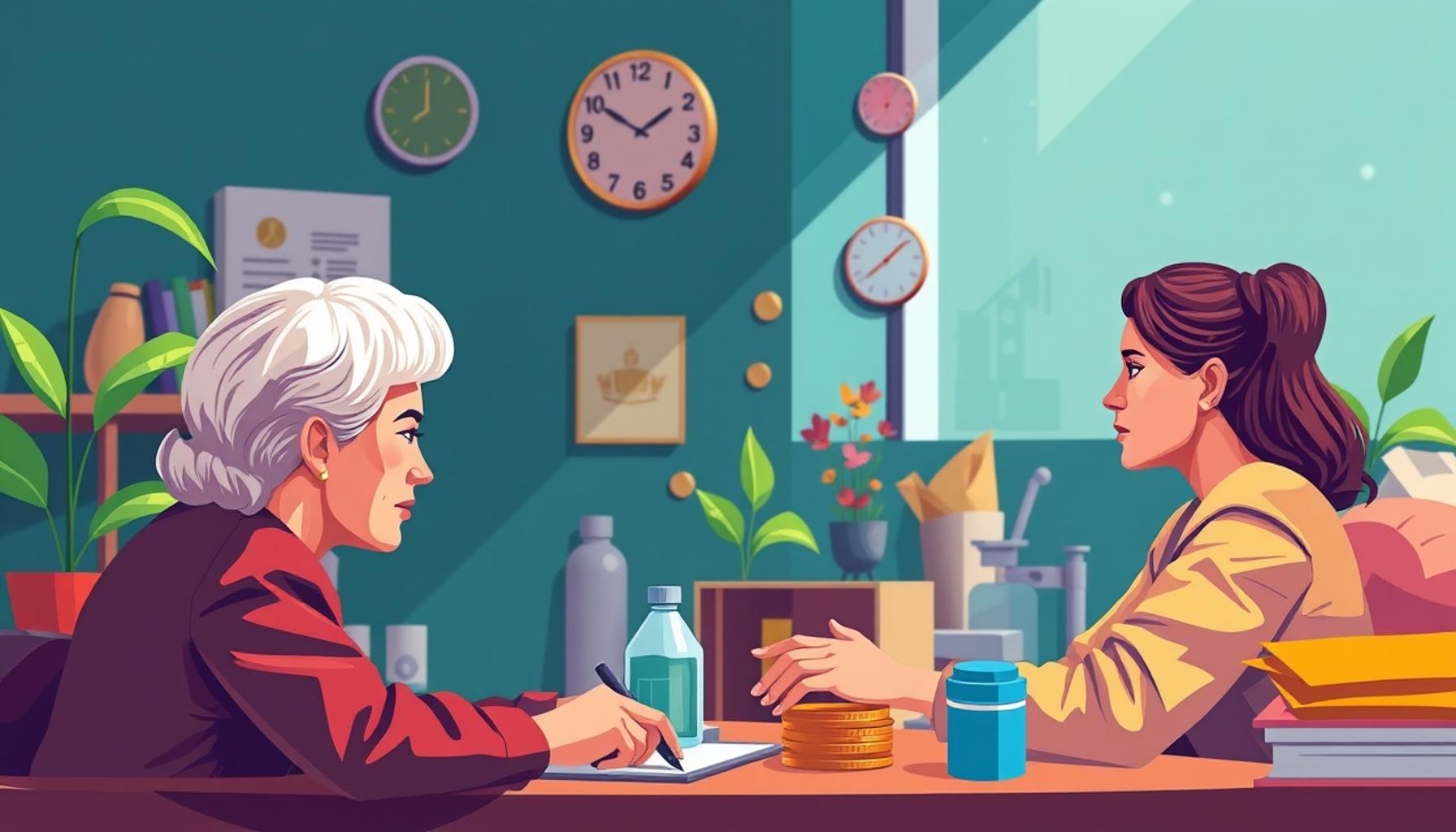 The effect of social interactions on disease recovery and longevity