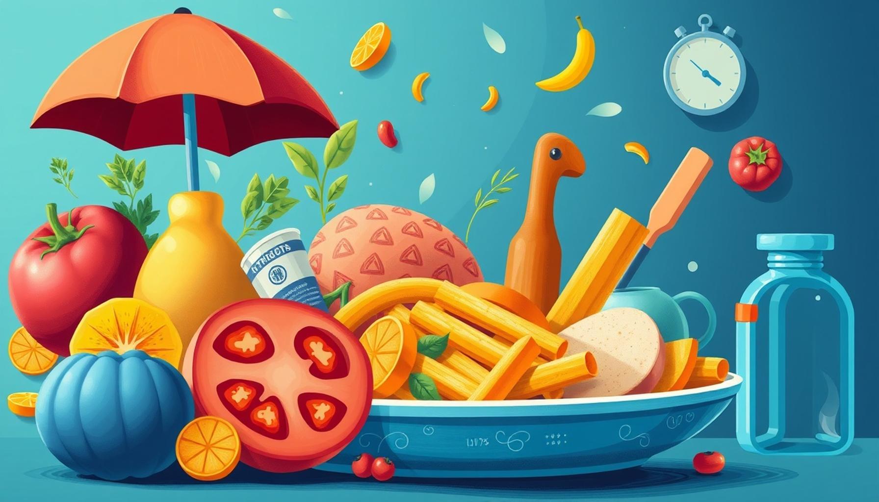 The impact of healthy eating on stress management