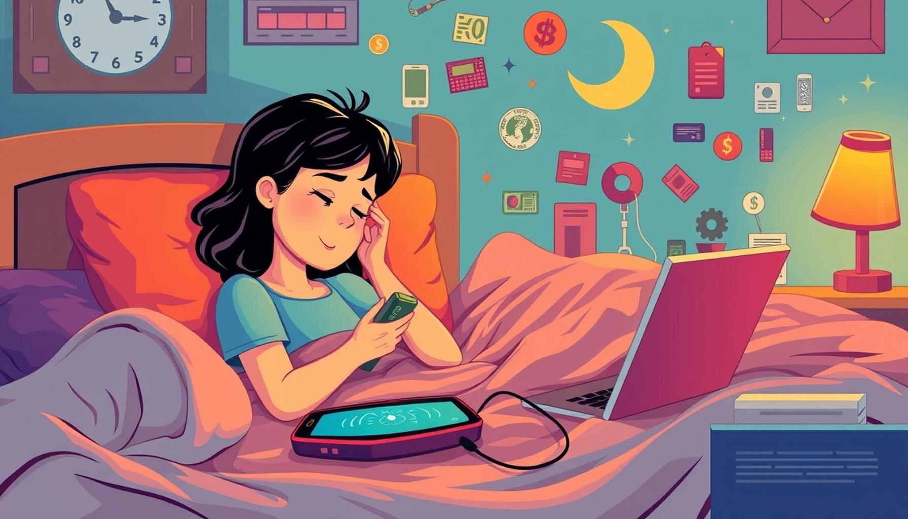 The influence of technology on sleep: how to reduce the use of electronic devices before bedtime