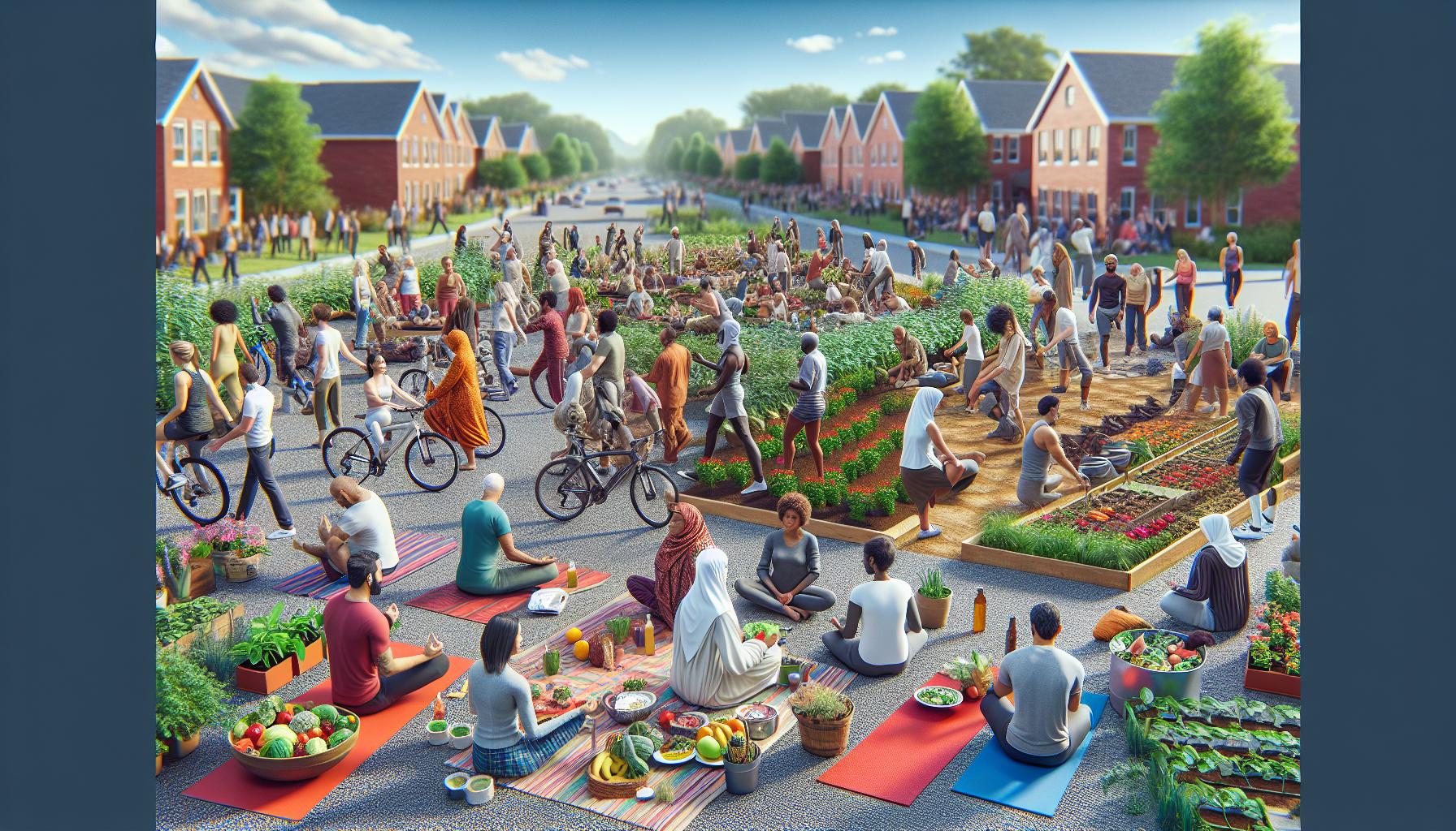 The Role of Community Engagement in Developing Healthy Habits